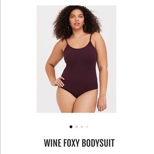 Torrid Wine Foxy Body Suit 😍🔥